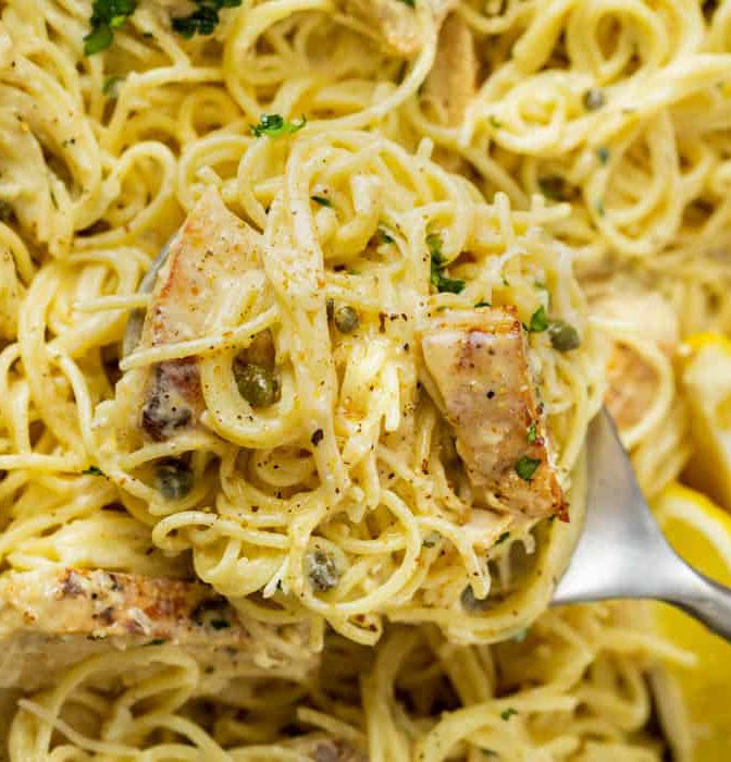 Chicken Caesar Pasta Chicken Caesar Pasta